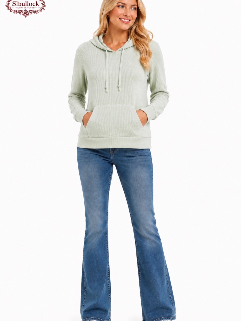 H3 Weatherproof Vintage Small Green White Gingham Lightweight Hoodie